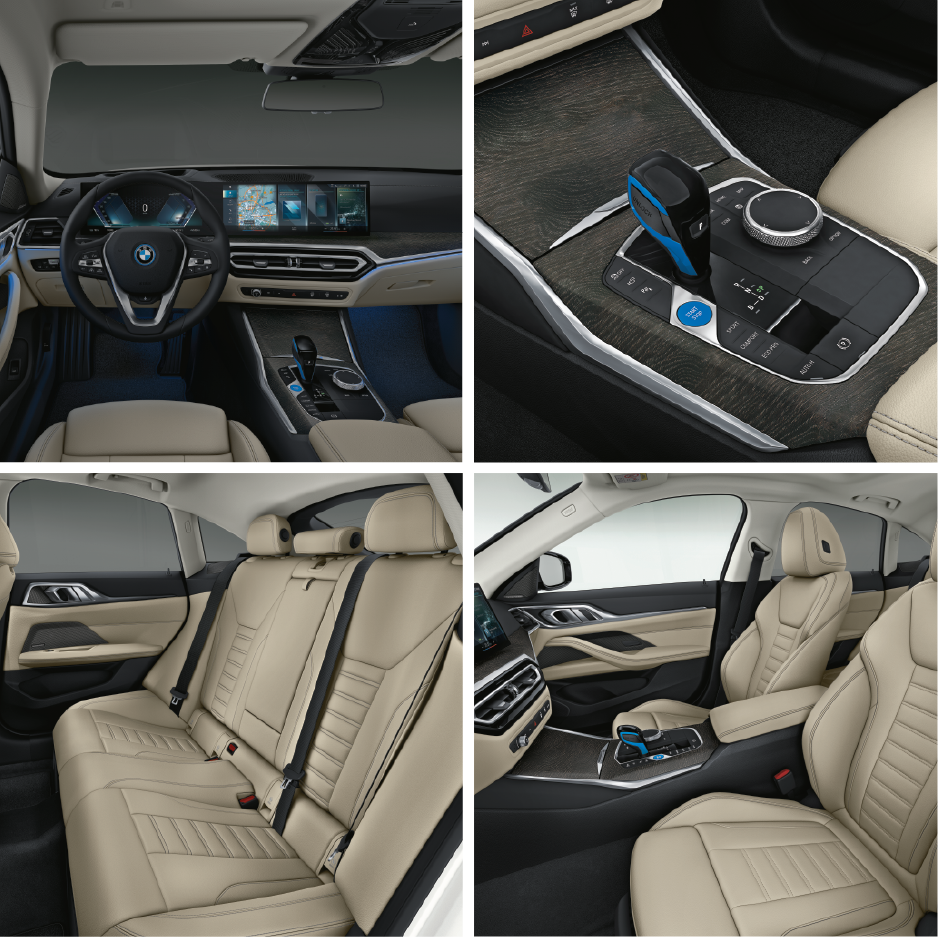 Website hình ảnh xe_BMW i4 nội thất