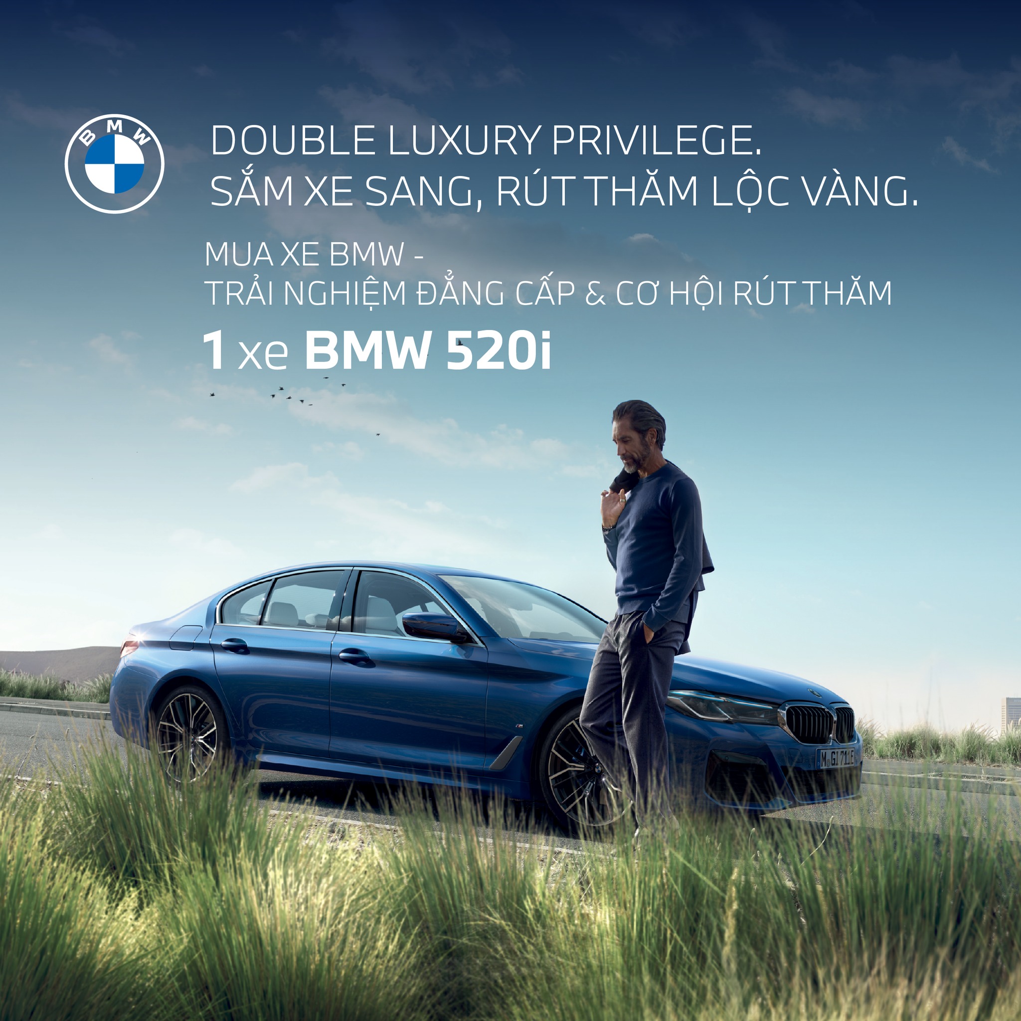 CHƯƠNG TRÌNH RÚT THĂM TRÚNG THƯỞNG DOUBLE LUXURY PRIVILEGE VỚI​ CƠ HỘI MUA MỘT ĐƯỢC HAI CÙNG BMW.